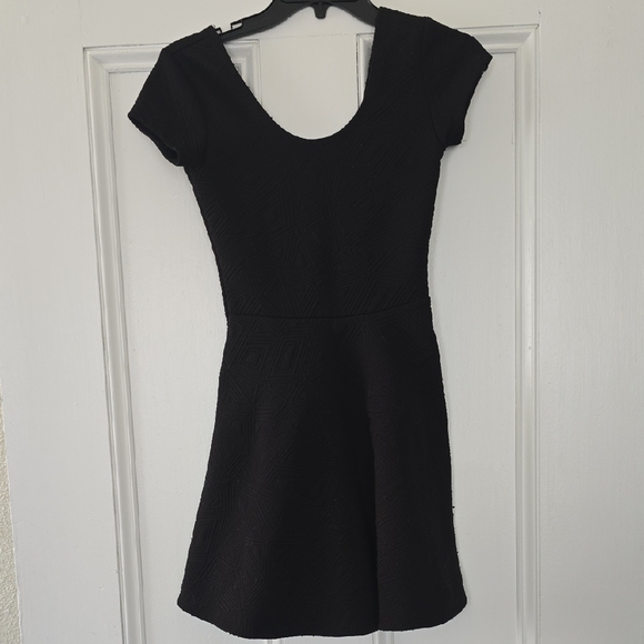 Planet Gold Black Mini Dress - Picture 1 of 4